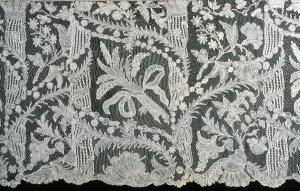 Flounce (Furnishing), Flanders, 1750 / 75. Creator: Unknown