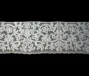 Repetition Gallery: Flounce, Italy, 1701 / 50. Creator: Unknown