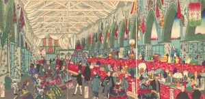 East Meets West Prints: The Flourishing of an English Trading Firm in Yokohama, 9th month, 1870
