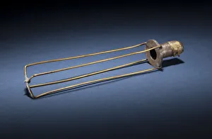 Rocket Prints: Flow Regulator, Liquid Oxygen, Rocket Engine, R. H. Goddard, 1926. Creator: Robert Goddard