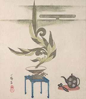 Flower Arrangement, 19th century. Creator: Utagawa Itchinsai
