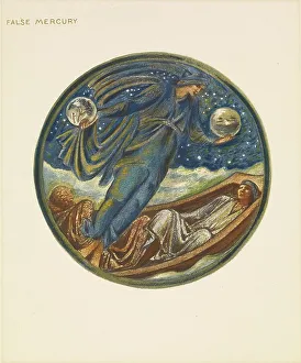 The Flower Book Prints: The Flower Book - False Mercury, 1905. Creator: Sir Edward Coley Burne-Jones