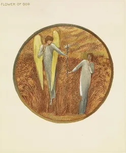 The Flower Book Prints: The Flower Book - Flower of God, 1905. Creator: Sir Edward Coley Burne-Jones