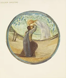 The Flower Book Prints: The Flower Book - Golden Greeting, 1905. Creator: Sir Edward Coley Burne-Jones