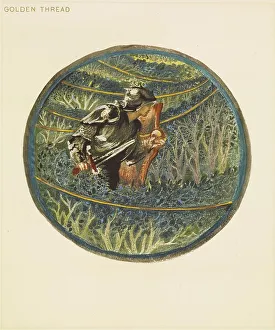The Flower Book Prints: The Flower Book - Golden Thread, 1905. Creator: Sir Edward Coley Burne-Jones