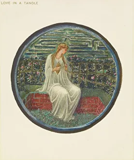 The Flower Book - Love in a Tangle, 1905. Creator: Sir Edward Coley Burne-Jones