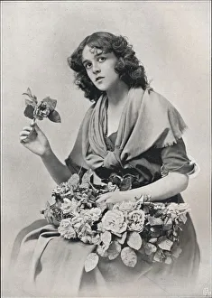 Penrose Prints: The Flower Girl, c1903. Artist: Karl Anton