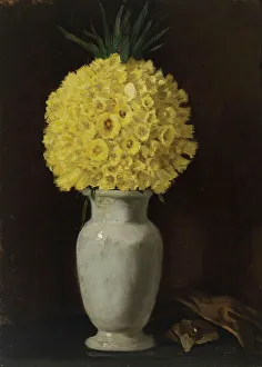 Flower Picture, 1862. Creator: Adolf von Becker
