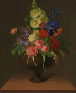 Cheerful Prints: Flower Piece, 1812. Creator: Claudius Ditlev Fritzsch