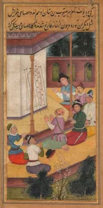 The Flowering of Josephs Rod, from a Mirror of Holiness (Mir at al-quds)