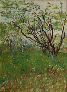 Blossom Prints: The Flowering Orchard, 1888. Creator: Vincent van Gogh