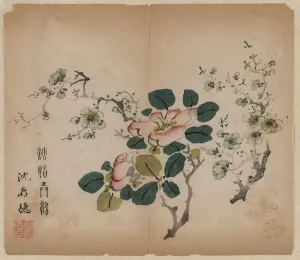 1368 1644 Prints: Flowering Prunus, 1368-1644. Creator: Unknown