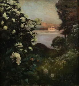 Edelfelt Prints: Flowering Trees, Haikon, 1901