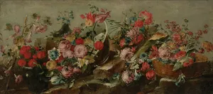Assorted Prints: Flowers, 1700-1799. Creator: Unknown