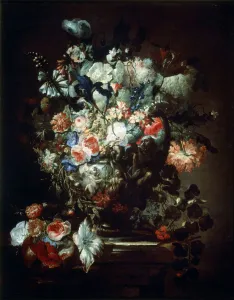Jean Baptisite Monnoyer Prints: Flowers, 17th century. Artist: Jean-Baptisite Monnoyer