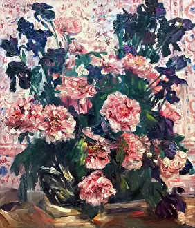 Purple Prints: Flowers, 1911. Creator: Lovis Corinth