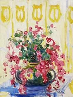 Vilho Sjostrom Prints: Flowers, 1912. Creator: Vilho Sjöström
