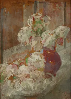 1913 Prints: Flowers, 1913. Creator: Olga Boznanska
