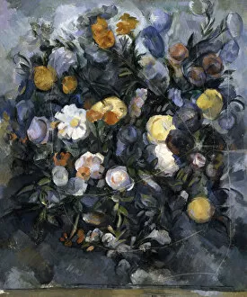 Popular Art Collection: Flowers, c1902. Artist: Paul Cezanne
