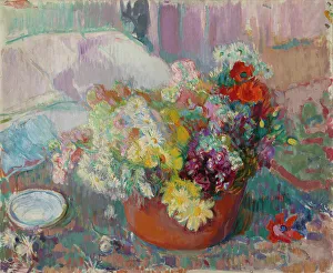 Antell Collections Prints: Flowers, c1912-1913. Creator: Magnus Enckell
