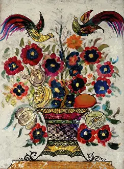 Western Asia Prints: Flowers. Creator: Unknown