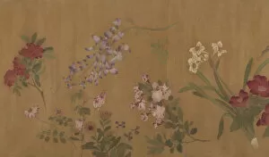 Qing Dynasty Collection: The Hundred Flowers. Creator: Wang Yuan