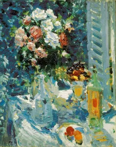 Bottle Prints: Flowers and Fruits, 1911-1912. Artist: Konstantin Korovin