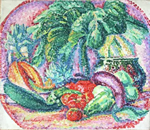 Flowers and fruits. Creator: Cousturier, Lucie (1870-1925)