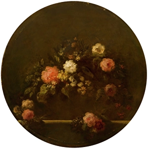 Loss Prints: Flowers in a Vase, c1695-1741. Creator: Giovanni Antonio Pellegrini