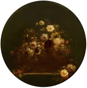 Loss Prints: Flowers in a Vase, c1695-1741. Creator: Giovanni Antonio Pellegrini