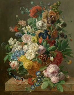 Flowers in a Vase, c1780-1840. Creator: Jan Frans Eliaerts