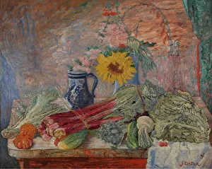 Flowers and Vegetables, 1896. Creator: James Ensor