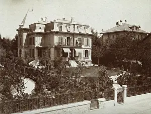 Mansion Prints: The Fluckiger house, Bern, c1890s. Creator: Unknown