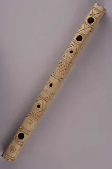 Flute, Iran, 9th century. Creator: Unknown