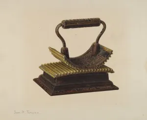 John H Prints: Fluter, c. 1940. Creator: John H. Tercuzzi