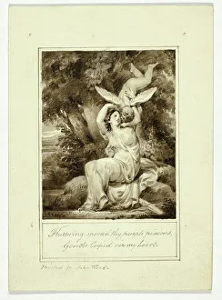 Fluttering Spread Thy Purple Pinions, Gentle, n.d. Creator: John Wood the Younger