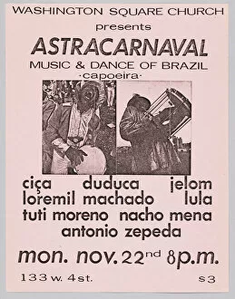 Flyer advertising Astracarnaval, 1976. Creator: Unknown
