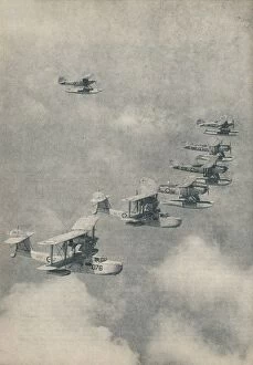 Flying boats and floatplanes from aircraft carriers of the Royal Navy, c1936 (c1937)