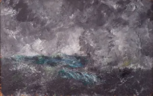 Strindberg Prints: The Flying Dutchman, 1892. Artist: Strindberg, August (1849-1912)