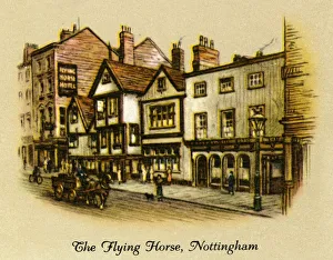 Wd And Ho Prints: The Flying Horse, Nottingham, 1936. Creator: Unknown
