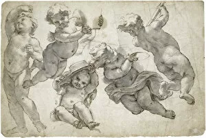 Amor Collection: Five flying putti