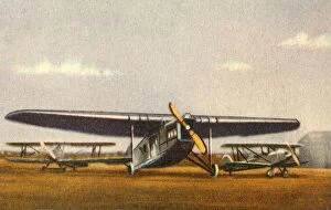 Josef Gallery: Focke-Wulf A 21 Photomowe plane, 1920s, (1932). Creator: Unknown