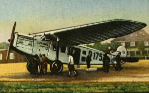 Josef Gallery: Focke-Wulf A 29 Mowe plane, 1932. Creator: Unknown
