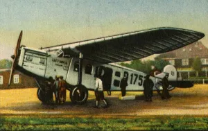 Airline Collection: Focke-Wulf A 29 Mowe plane, 1932. Creator: Unknown