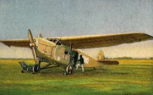 Euge Prints: Focke-Wulf A32 Bussard airliner, 1932. Creator: Unknown