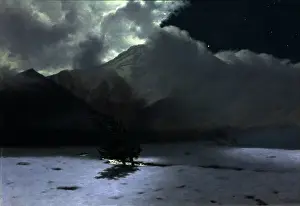 Moonlit Prints: Foehn Wind, 1895. Creator: Stanislaw Witkiewicz