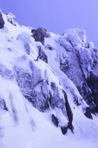 Cuillin Hills Gallery: Fog Crystals, or Hoar Frost rock formations, Cuillin Hills, Isle of Skye, Scotland, 20th century