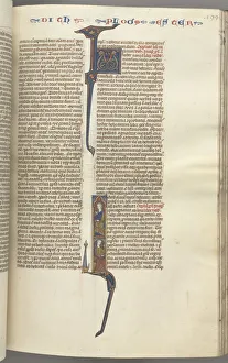 Toulouse Prints: Fol. 199r, Esther, historiated initial