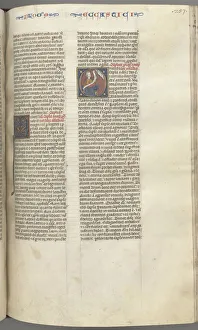 Toulouse Prints: Fol. 257r, Ecclesiasticus, historiated initial O