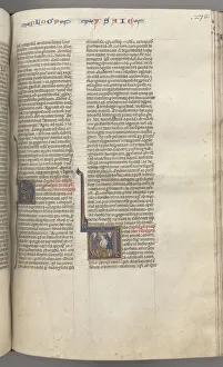 Toulouse Prints: Fol. 273r, Isaiah, historiated initial V